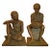 1930s French Vintage Lifesize Children Sculptures in Bronze Finish - Set of 2 For Sale In New York - Image 6 of 6