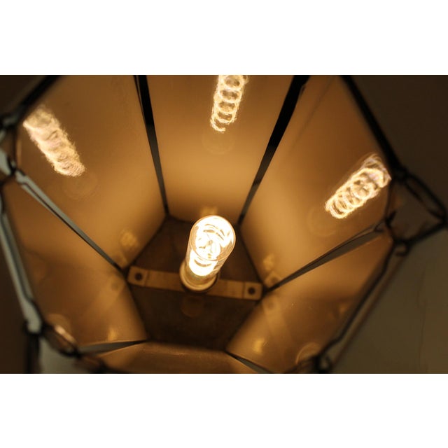 1950s Gustav Stickley Style Table Lamps - a Pair For Sale - Image 12 of 16