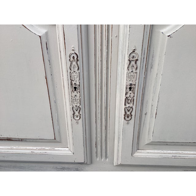 1920s French Painted Farmhouse Sideboard For Sale - Image 5 of 9