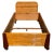 The Restored Stacked Rattan and Mahogany Corners Twin Bed Frame combines Hawaiian themes with Art Deco Design. The bed...