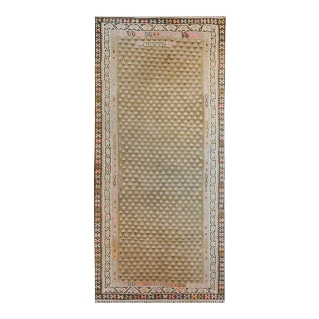 Vintage Kurdish Kilim Runner For Sale