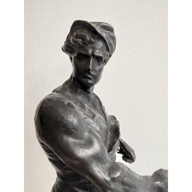 Blacksmith, 19th Century, Bronze For Sale - Image 14 of 16