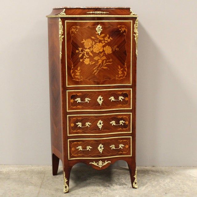 Antique Napoleon III Secretaire, 1800s For Sale - Image 18 of 18