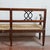 Textile 18th Century Style Bench with Raffia and Straw Seat For Sale - Image 7 of 15