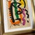 Abstract 1970s Peter Robert Keil Original Painting Abstract Miro Style Modern Art Signed Framed For Sale - Image 3 of 6