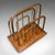 1910's Antique Chairside Newspaper Rack For Sale - Image 6 of 9