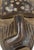 African Early 20th Century Salampasu Illness Mask with Raffia For Sale - Image 3 of 5