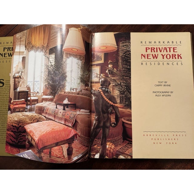 Paper Private New York: Remarkable Residences by Irvine, Chippy Hardback Book the Fast For Sale - Image 7 of 12