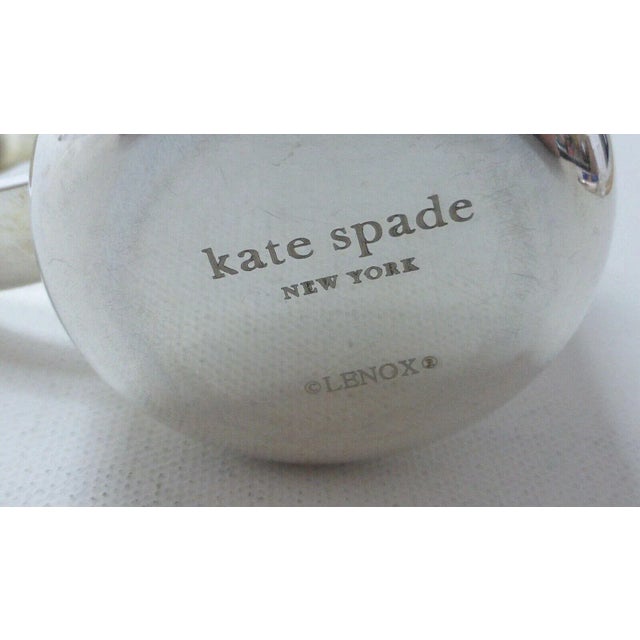 Kate Spade New York Pippin Park by Lenox Silver Plate Baby Girl Feeding Set - 3 Pieces For Sale In Denver - Image 6 of 11