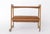 1960s Mid-Century Modern Serving Bar Cart in Teak and Beech, German, 1960s For Sale - Image 5 of 12