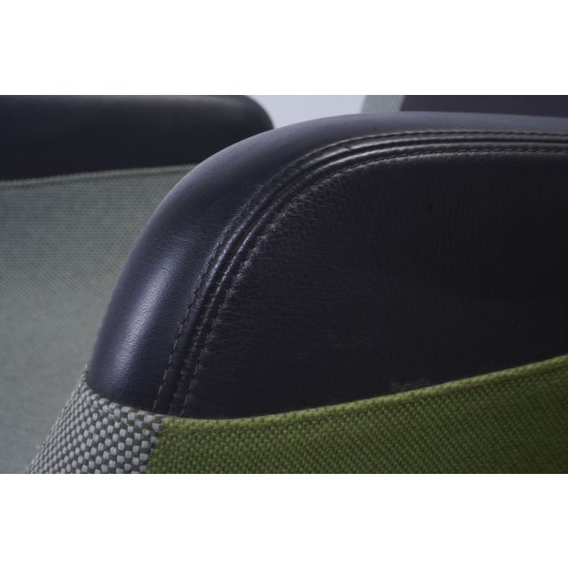 Vitra East River Chair Green Mix 04 by Hella Jongerius For Sale - Image 10 of 13