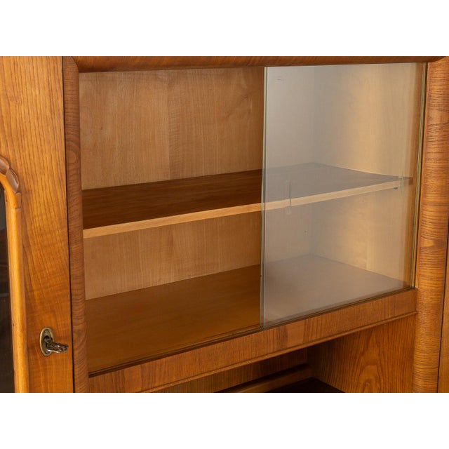 Brown Art Deco Kitchen Cabinet, 1920s For Sale - Image 8 of 15