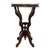 Antique Eastlake Carved Walnut Oval Marble Top Table Unsigned C1890 For Sale - Image 10 of 10