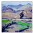 Cowtrack Ranch, Contemporary Modern Oil Painting For Sale