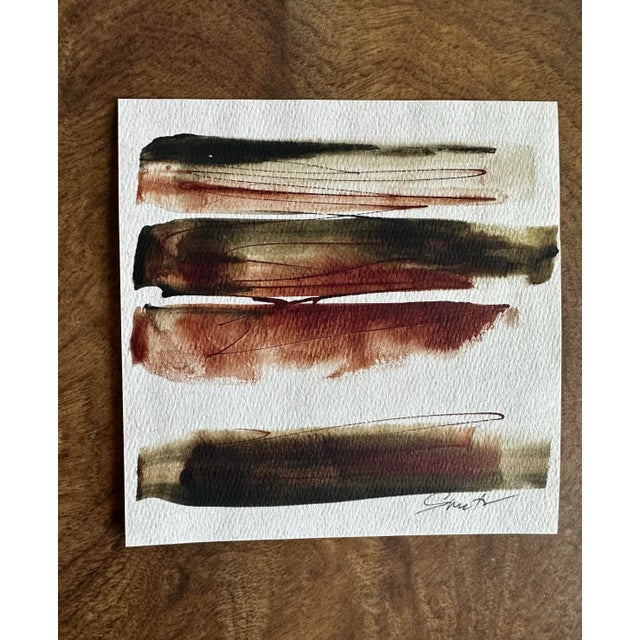 Layer upon layer of earth tones — a small but powerful study in movement, texture, and contrast. Minimal yet bold, perfect...