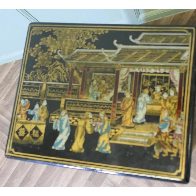 Chinoiserie Bedside Cupboard, 1960 For Sale - Image 4 of 8