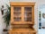 Brown Antique Gründerzeit Kitchen Cupboard in Softwood, 1890s For Sale - Image 8 of 17