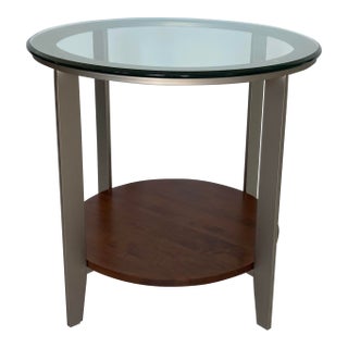 Ethan Allen Round End Table For Sale