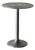 Italian Tulip Style Alu Nickel Side Table Vintage For Sale