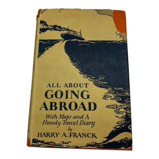 Antique Going Abroad Travel Book For Sale