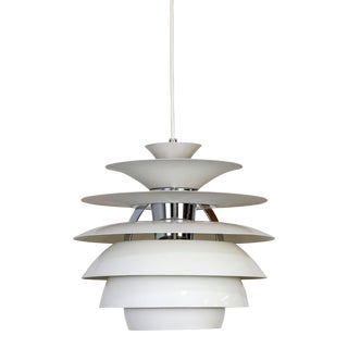 1980s Louis Poulsen Snowball Pendant Light by Poul Henningsen For Sale