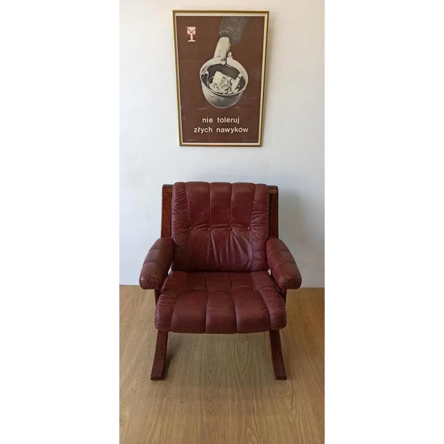Scandinavian Easy Chair for Ekornes, 1970s For Sale - Image 6 of 13