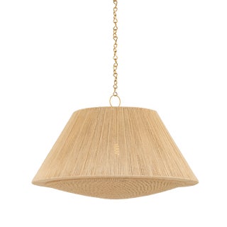 Hudson Valley Lighting Mystic 36 in. 1 Light Pendant in Aged Brass Finish For Sale