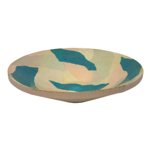 Mid-90s Corrugated Cardboard Bowl With Camo Design
