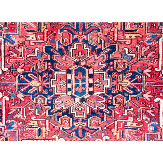 Mid 20th Century Persian Heriz Rug For Sale - Image 11 of 16