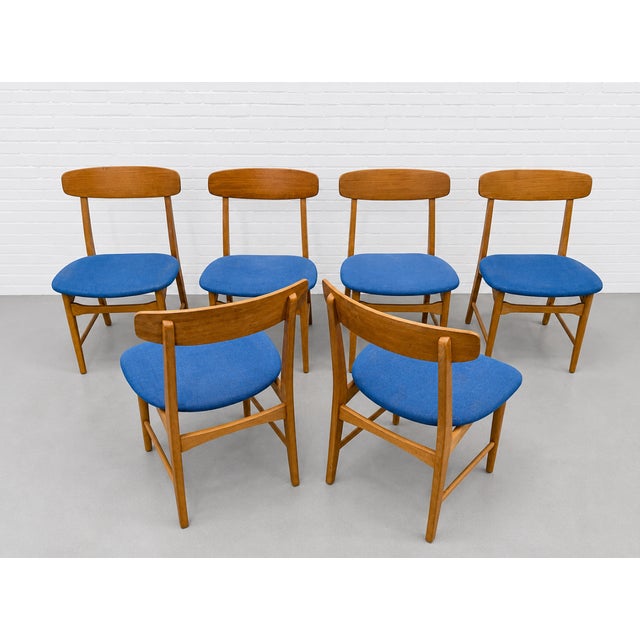 Set of 6 Mid Century Modern Danish Teak Dining Chairs by Farstrup Møbler, 1960s For Sale - Image 9 of 10