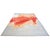 Modern Indo-Nepalese Modern Wool & Silk 9x12 Grey, Orange, & Red Handmade Area Rug #1144036 For Sale - Image 3 of 7