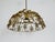 Hollywood Regency Florentine Flower Shape Pendant Lamp Attributed to Banci Firenze, 1970s For Sale - Image 3 of 11