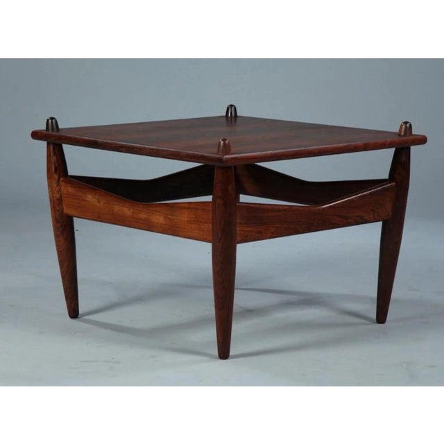 Set of Model 272 Lounge chair and Ottoman by Illum Wikkelsø for C.F. Christiansen, Sweden, 1960s For Sale - Image 11 of 15