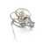 1990s Mikimoto Estate Akoya Pearl Brooch Pin Sterling Silver For Sale - Image 4 of 8