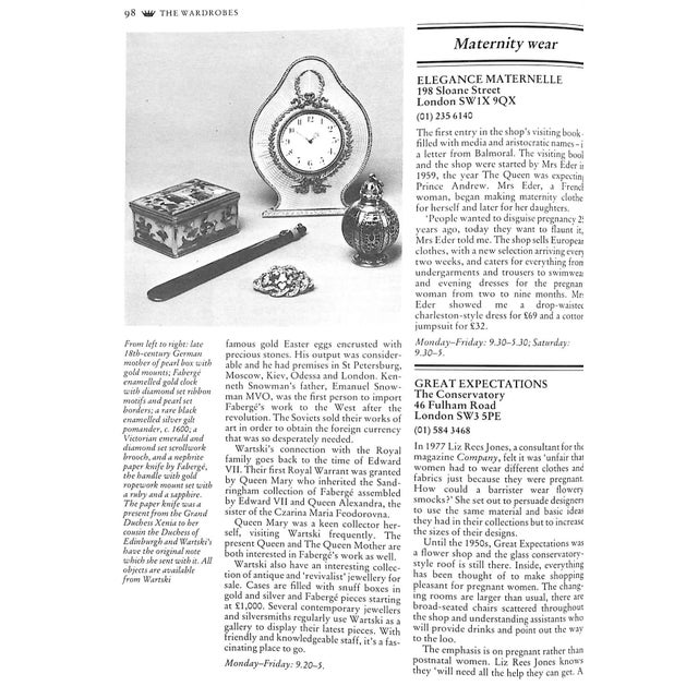 "The Royal Shopping Guide" 1984 Grunfeld, Nina For Sale - Image 10 of 12