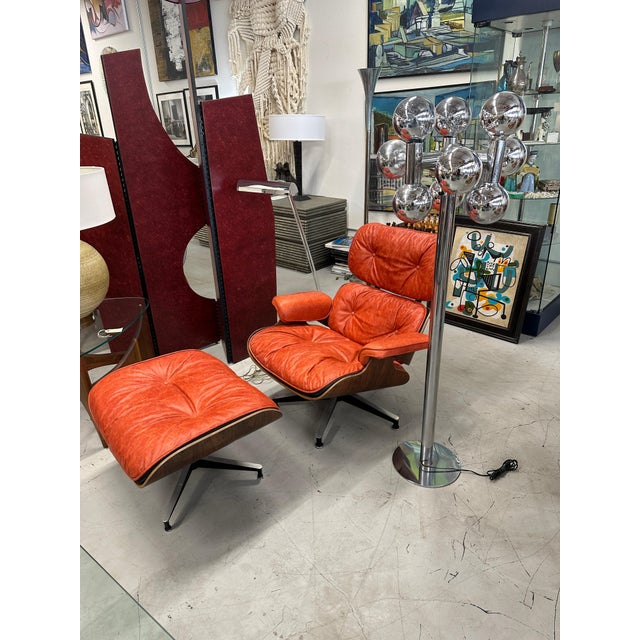 1970s Sonneman Chrome Mirrored Globe Floor Lamp For Sale - Image 9 of 18