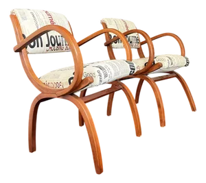 Set of Chairs, Italy, 1950s