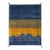 Gold and Blue Gabbeh Design For Sale