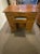 19th Century Diminutive Captains Desk with Brass Hardware For Sale - Image 4 of 9