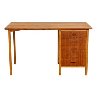 Desk in Teak, 1950s-1960s For Sale