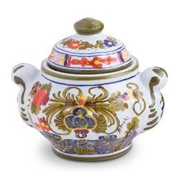 DESCRIPTION This design on the Sugar Bowl was inspired by the Japanese Imari style in the 17th century, when Oriental Art...