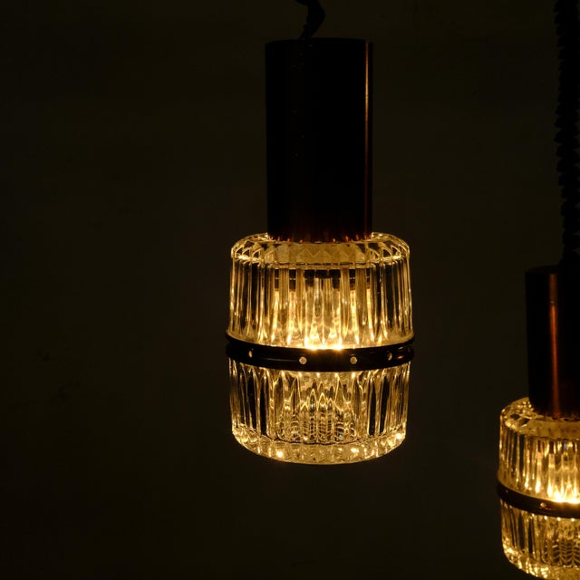 Vintage Six-Light Pendant, 1970s For Sale - Image 5 of 9