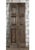 Mid-Century Modern Vintage Door Artisan Carved Wood Hinged or Sliding Barn Door 80x28 For Sale - Image 3 of 5
