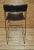 Arrben Italian Black Sultana Bar Chair from Arrben with Chromed Legs, 1970s For Sale - Image 4 of 6