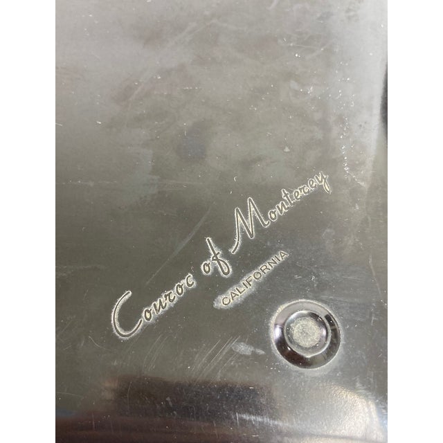 Couroc Roadrunner Bird Design Barware Vintage Serving Tray Circa 1960 For Sale - Image 11 of 12