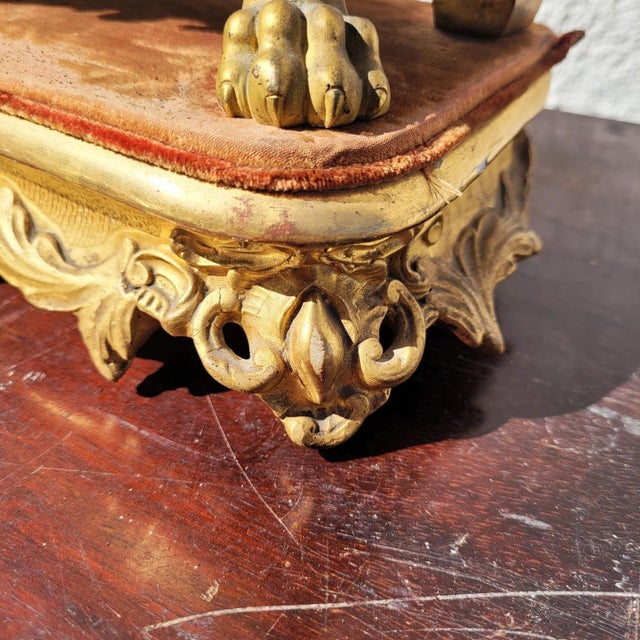 Double-Patinated Bronze Clock with Napoleon on Horseback, 19th Century For Sale - Image 8 of 17