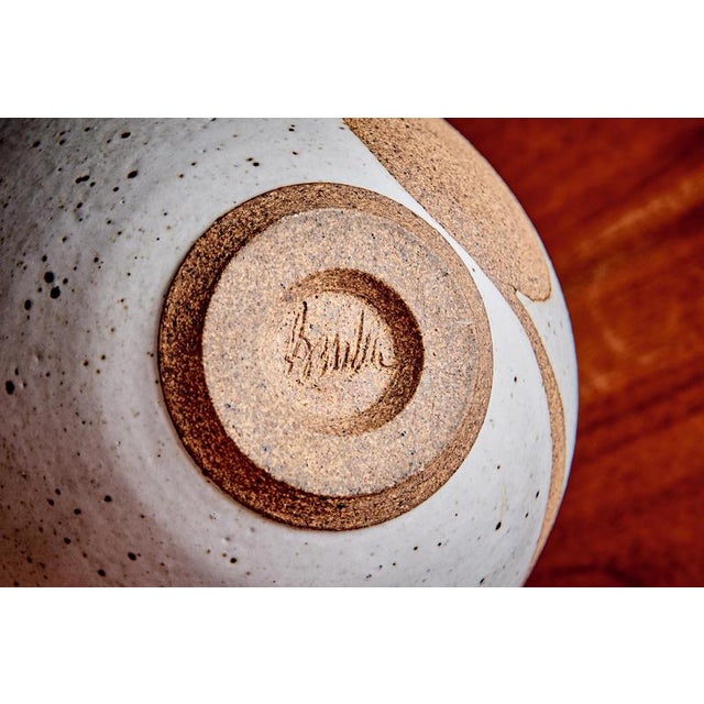 Stoneware Bowl and Vase by Victor Vic Bracke, 1960s, Set of 2 For Sale - Image 16 of 18