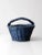 Vintage Blue Harvest Basket For Sale - Image 9 of 9