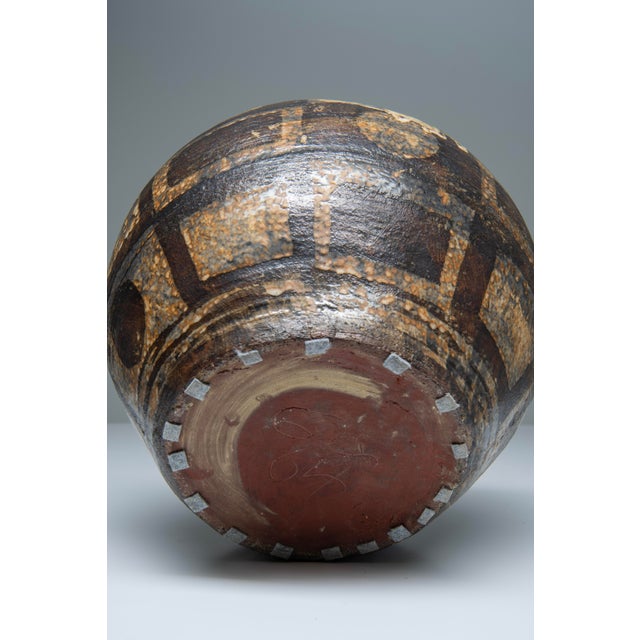 German Ceramic Vase by Gerhard Liebenthron, 1964 For Sale - Image 10 of 12