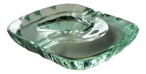 Chiselled Crystal Bowl by Max Ingrand for Fontana Arte, Italy, 1950s